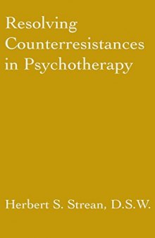 Resolving Counterresistances In Psychotherapy