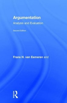 Argumentation: Analysis and Evaluation