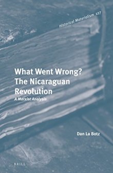 What Went Wrong? the Nicaraguan Revolution: A Marxist Analysis