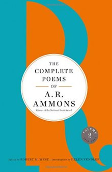 The Complete Poems of A. R. Ammons: Volume 2 1978-2005