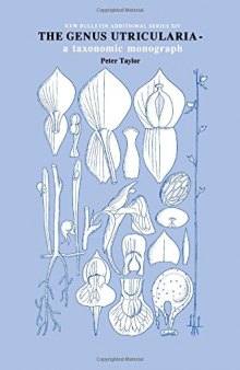 Genus Utricularia: a taxonomic monograph