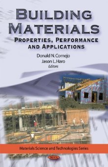Building Materials: Properties, Performance, and Applications