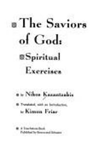 The Saviors of God: Spiritual Exercises