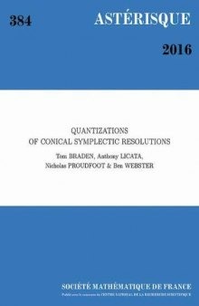 Quantizations of Conical Symplectic Resolutions