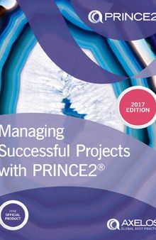 Managing Successful Projects with PRINCE2.