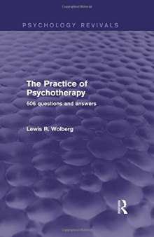 The Practice of Psychotherapy: 506 Questions and Answers