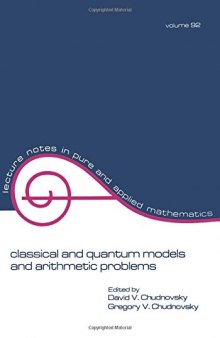 Classical and quantum models and arithmetic problems