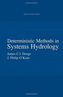 Deterministic methods in systems hydrology