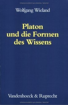 Platon und die Formen des Wissens