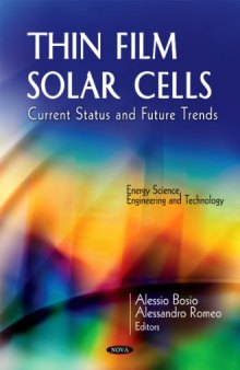 Thin Film Solar Cells: Current Status and Future Trends