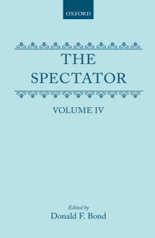 The Spectator: Volume 4