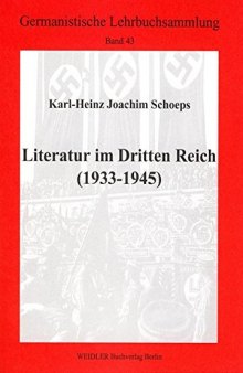 Literatur im Dritten Reich (1933-1945)