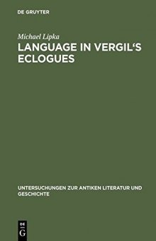 Language in Vergil’s Eclogues