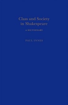 Class and Society in Shakespeare