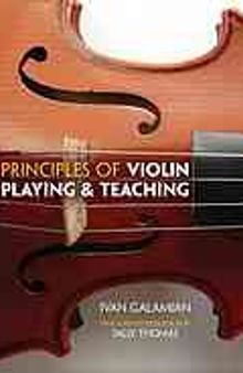 Principles of violin playing & teaching