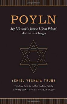Poyln: My Life within Jewish Life in Poland, Sketches and Images