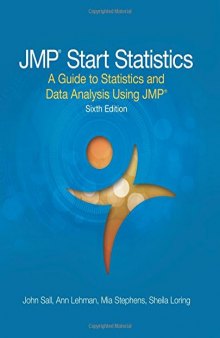 Jmp Start Statistics: A Guide to Statistics and Data Analysis Using Jmp, Sixth Edition