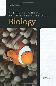 A Short Guide to Writing about Biology