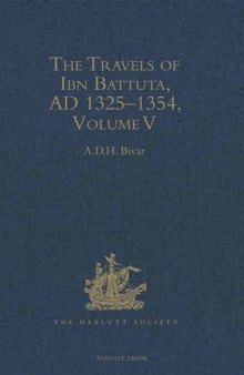 The Travels of Ibn Battuta: Volume V: Index
