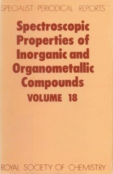 Spect Properties/inorganic & Organometallic Cmpds, Vol 18