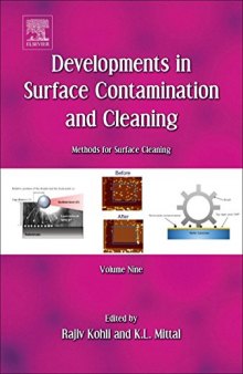Developments in Surface Contamination and Cleaning, Volume 9: Methods for Surface Cleaning