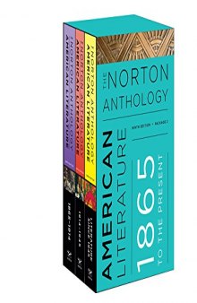 The Norton Anthology of American Literature, Volumes C, D, E