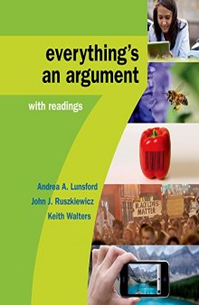 Everything’s An Argument With Readings 7th Ed.
