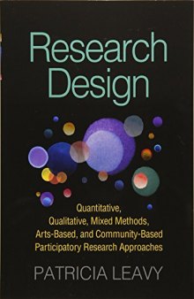 Research Design: Quantitative, Qualitative, Mixed Methods, Arts-Based, and Community-Based Participatory Research Approaches