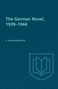 The German Novel, 1939-1944