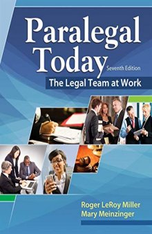 Paralegal Today: The Legal Team at Work