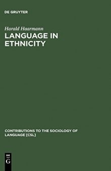 Language in ethnicity : a view of basic ecological relations