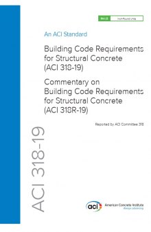 Building Code Requirements  for Structural Concrete  (ACI 318-19)
