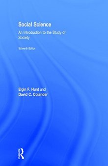 Social Science: An Introduction to the Study of Society