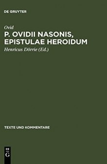P. Ovidii Nasonis, Epistulae Heroidum