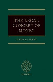 The Legal Concept Of Money
