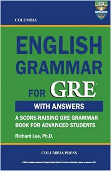 Columbia English Grammar for GRE 