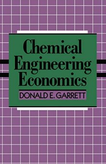 Chemical Engineering Economics