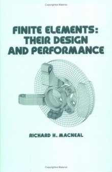 Finite Elements Their Design and Performance