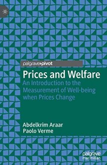 Prices and Welfare: An Introduction to the Measurement of Well-being when Prices Change
