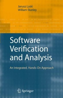 Software Verification  and Analysis. An integrated, Hands-on Approach