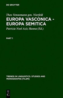 Europa Vasconica-Europa Semitica