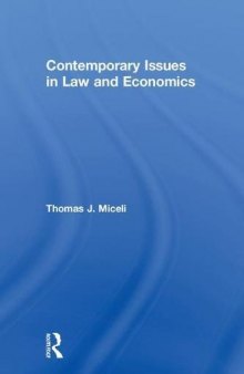 Contemporary Issues In Law And Economics