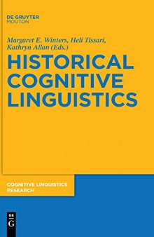 Historical Cognitive Linguistics