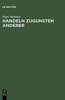 Handeln zugunsten anderer