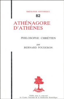 Athénagoras d’Athènes, philosophe chrétien