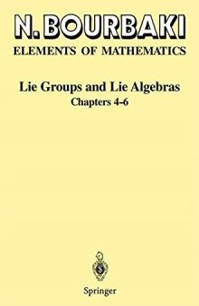 Lie Groups and Lie Algebras: Chapters 4-6