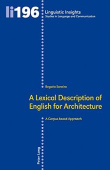 A Lexical Description of English for Architecture: A Corpus-based Approach