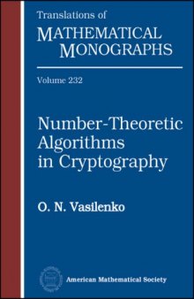 Number-theoretic Algorithms in Cryptography
