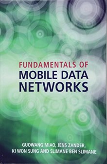 Fundamentals of Mobile Data Networks