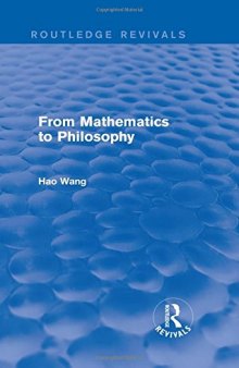 From Mathematics to Philosophy